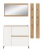 Garderoben-Set >Drive< in Weiß - 192x172x32cm (BxHxT)