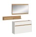 Garderoben-Set >Drive< in Weiß - 192x140x32cm (BxHxT)