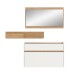 Garderoben-Set >Drive< in Weiß - 192x140x32cm (BxHxT)