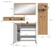 Garderoben-Set >Drive< in Weiß - 192x175x32cm (BxHxT)