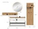 Garderoben-Set >Drive< in Weiß - 197x205x32cm (BxHxT)
