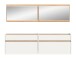 Garderoben-Set >Drive< in Weiß - 192x220x32cm (BxHxT)