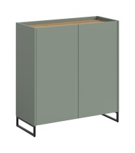Schuhkommode >Drive< in Salbei - 97x90x38cm (BxHxT)