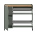 Schuhkommode >Drive< in Salbei - 97x110x32cm (BxHxT)