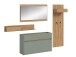 Garderoben-Set >Drive< in Salbei - 192x205x32cm (BxHxT)
