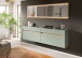 Garderoben-Set >Drive< in Salbei - 192x220x32cm (BxHxT)