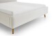 Polsterbett >Mattis mit BK< Liegefläche 180x200 cm, Nordic Ivory, Stellmaß: 201x105x218cm (BxHxT)
