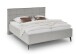 Polsterbett >Paulo< Liegefläche 180x200cm, Cody Hellgrau, Stellmaß: 202x120x213cm (BxHxT)