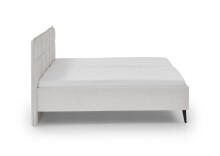 Polsterbett >Paulo mit BK< Liegefläche 160x200 cm, Beige, Stellmaß: 182x120x213cm (BxHxT)