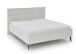 Polsterbett >Paulo mit BK< Liegefläche 160x200 cm, Beige, Stellmaß: 182x120x213cm (BxHxT)