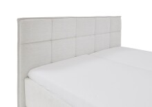 Polsterbett >Paulo mit BK< Liegefläche 160x200 cm, Beige, Stellmaß: 182x120x213cm (BxHxT)