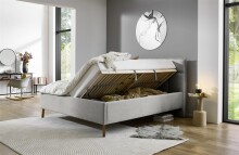 Polsterbett >Paulo mit BK< Liegefläche 160x200...
