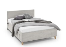 Polsterbett >Cool< Liegefläche 140x200cm, Scala Beige, Stellmaß: 150x90x210cm (BxHxT)