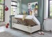 Polsterbett >Cool mit BK< Liegefläche 90x200cm, Beige, Stellmaß: 100x90x210cm (BxHxT)
