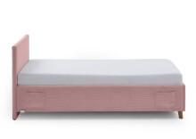 Polsterbett >Cool mit BK< Liegefläche 90x200cm, Rose, Stellmaß: 100x90x210cm (BxHxT)