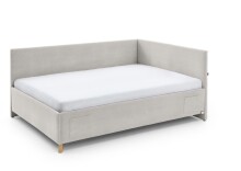 Polsterliege >Cool mit BK< Liegefläche 140x200cm, Scala Beige, Stellmaß: 150x90x210cm (BxHxT)