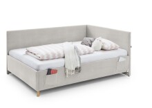 Polsterliege >Cool mit BK< Liegefläche 140x200cm, Scala Beige, Stellmaß: 150x90x210cm (BxHxT)