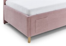 Polsterliege >Cool mit BK< Liegefläche 90x200cm, Scala Rose, Stellmaß: 100x90x210cm (BxHxT)