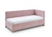 Polsterliege >Cool mit BK< Liegefläche 90x200cm, Scala Rose, Stellmaß: 100x90x210cm (BxHxT)