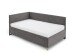 Polsterliege >Cool mit BK< Liegefläche 90x200cm, Anthrazit, Stellmaß: 100x90x210cm (BxHxT)