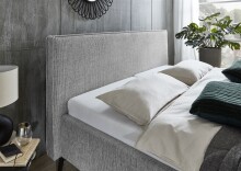 Polsterbett >Riva mit BK< Liegefläche 180x200 cm, Fog, Stellmaß: 205x112x216cm (BxHxT)