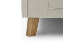 Polsterliege >Fun mit BK< Liegefläche 140x200cm, City Beige, Stellmaß: 153x90x215cm (BxHxT)