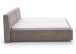 Polsterbett >Magnum mit BK< Liegefläche 160x200cm, taupe, Stellmaß: 192x95x229cm (BxHxT)