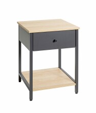 Beistelltisch >37880< Nachttisch, 1 Schublade,...