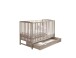 Babybett >TEFFY< in Kaschmir, Nadelholz massiv - 74x84x145cm (BxHxT)