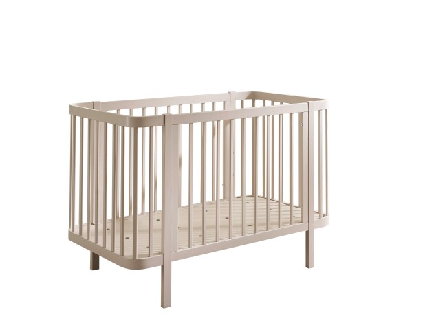 Babybett >PEPPINI< in Kaschmir, Nadelholz massiv - 74x84x145cm (BxHxT)