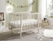 Babybett >PEPPINI< in Kaschmir, Nadelholz massiv - 74x84x145cm (BxHxT)