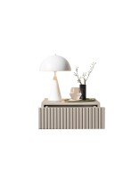 Nachtkommode >TABONI< hängend, 1 Schublade, in Kaschmir - 42x14x30cm (BxHxT)