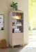 Regal >HILDA< 2 Schübe, Kaschmir / Mauvella Oak Dekor - 60x163,1x38cm (BxHxT)