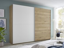 Schwebetürenschrank >Mesio< in Mauvella Oak...