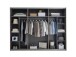 Schwebetürenschrank >Mesio< in Mauvella Oak Dekor / Weiß - 270x210x60cm (BxHxT)