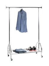Garderobenstange >43090< Rollgarderobe, in chrom,...