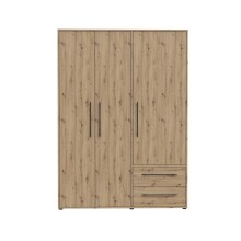 Drehtürenschrank >MOKKARIS< in Artisan Eiche...