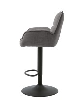Barhocker >Marilla< (2er-Set) in graphite - 52x113,5x53 (BxHxT)