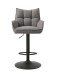 Barhocker >Marilla< (2er-Set) in graphite - 52x113,5x53 (BxHxT)