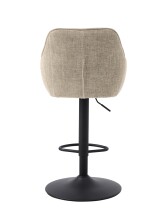 Barhocker >Avola< (2er-Set) in leinen-beige - 52x113,5x53 (BxHxT)