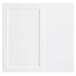 Badezimmer-Set >Lyon< (2-tlg.) in weiß - 80x195x47cm (BxHxT)