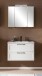 Badezimmer-Set >Lyon< (2-tlg.) in weiß - 80x195x47cm (BxHxT)