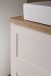 Badezimmer-Set >Lyon< (2-tlg.) in Kaschmir, Wotaneiche - 80x195x47cm (BxHxT)