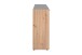 Sideboard >Cento< in anthrazit / Dekor Artisan Oak - 125,5x85x34,5cm (BxHxT)