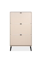 Schuhkipper >Vigo< in samt - 70x125x24cm (BxHxT)