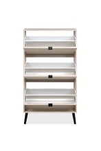 Schuhkipper >Vigo< in samt - 70x125x24cm (BxHxT)