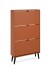 Schuhkipper >Vigo< in Terrakotta - 70x125x24cm (BxHxT)