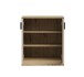 Kommode >Nelly< in Artisan Eiche Dekor / Cashmere - 74x86x50cm (BxHxT)