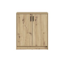Kommode >Nelly< in Artisan Eiche Dekor - 74x86x50cm (BxHxT)