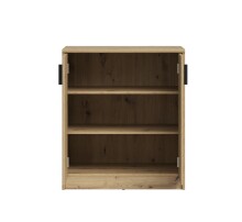 Kommode >Nelly< in Artisan Eiche Dekor - 74x86x50cm (BxHxT)